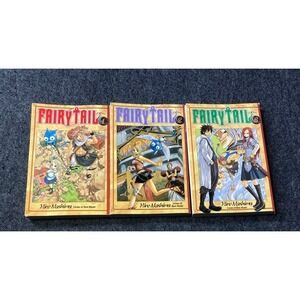 Kodansha Comics Fairy Tail Manga Set Volumes 1-3 English Hiro Mashima Paperback